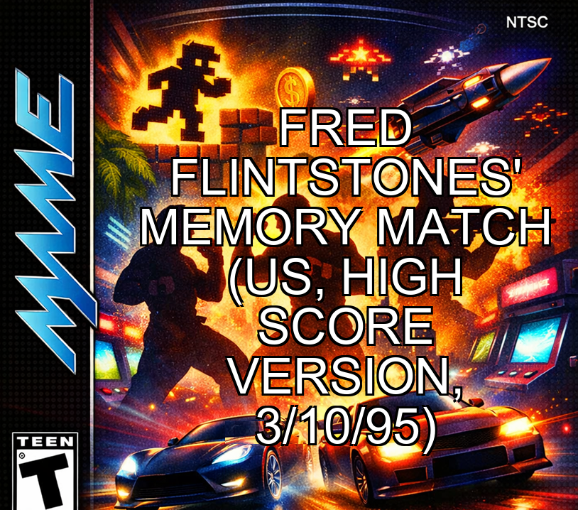 Fred Flintstones' Memory Match (US, High Score version, 3/10/95)